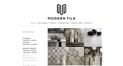 Desktop Screenshot of modern-tile.com