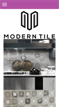 Mobile Screenshot of modern-tile.com